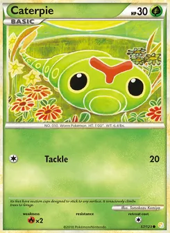 Caterpie (HeartGold SoulSilver #57/123)