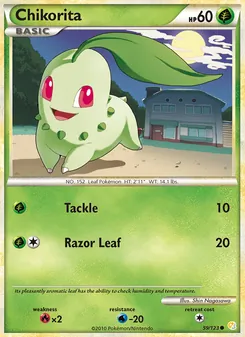 Chikorita (HeartGold SoulSilver #59/123)