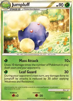 Jumpluff (HeartGold SoulSilver #6/123)