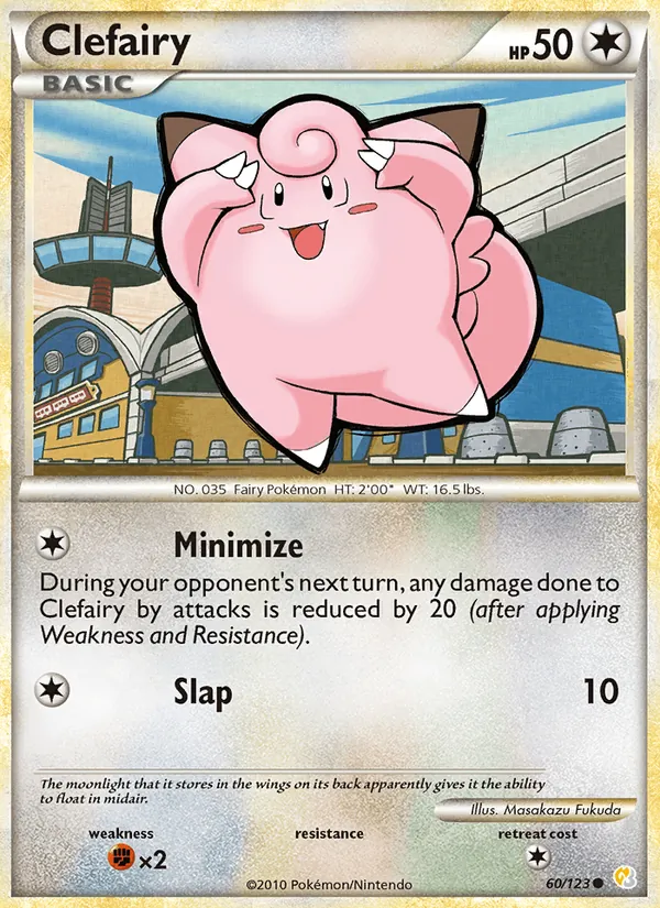 Clefairy (HeartGold SoulSilver #60/123)