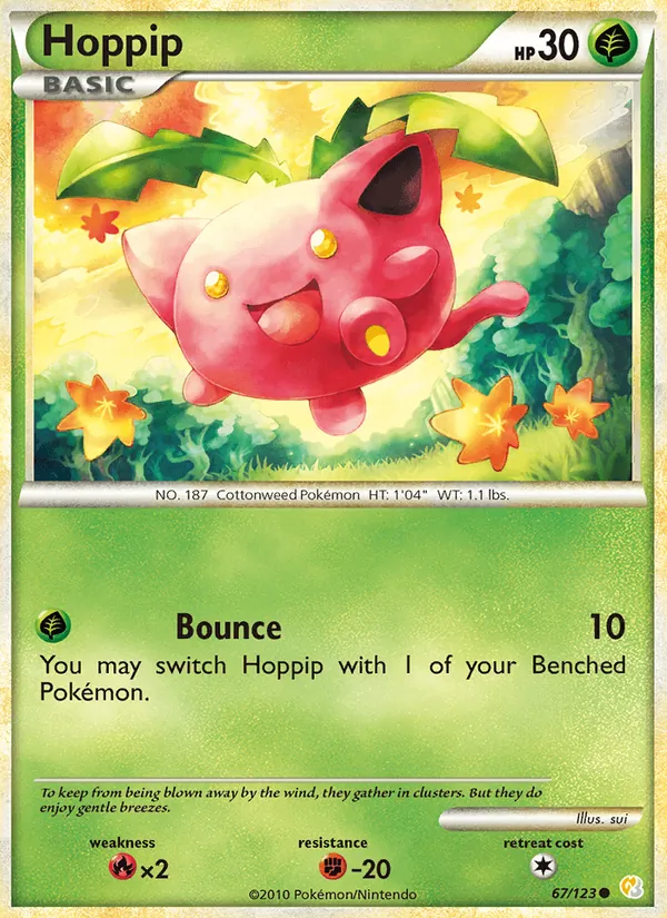 Hoppip (HeartGold SoulSilver #67/123)