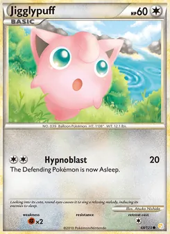 Jigglypuff (HeartGold SoulSilver #68/123)