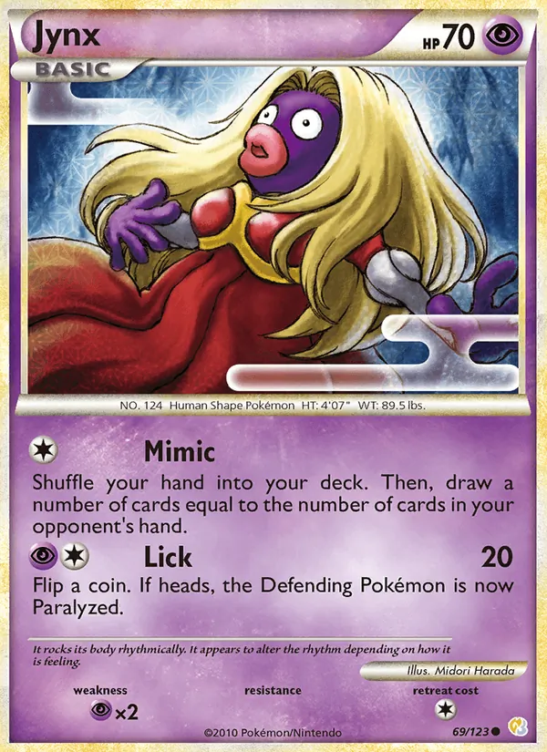 Jynx (HeartGold SoulSilver #69/123)
