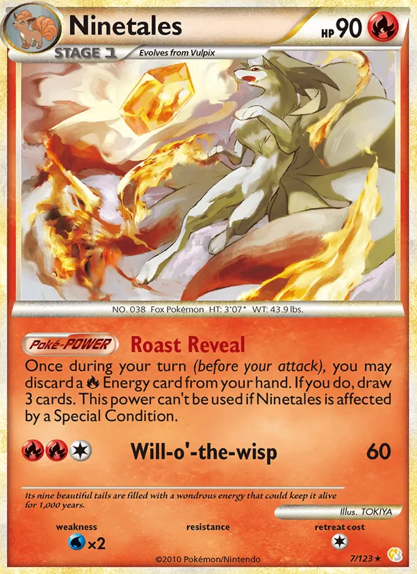 Ninetales (HeartGold SoulSilver #7/123)