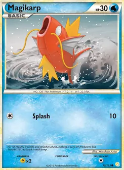 Magikarp (HeartGold SoulSilver #72/123)