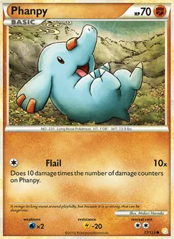 Phanpy (HeartGold SoulSilver #77/123)