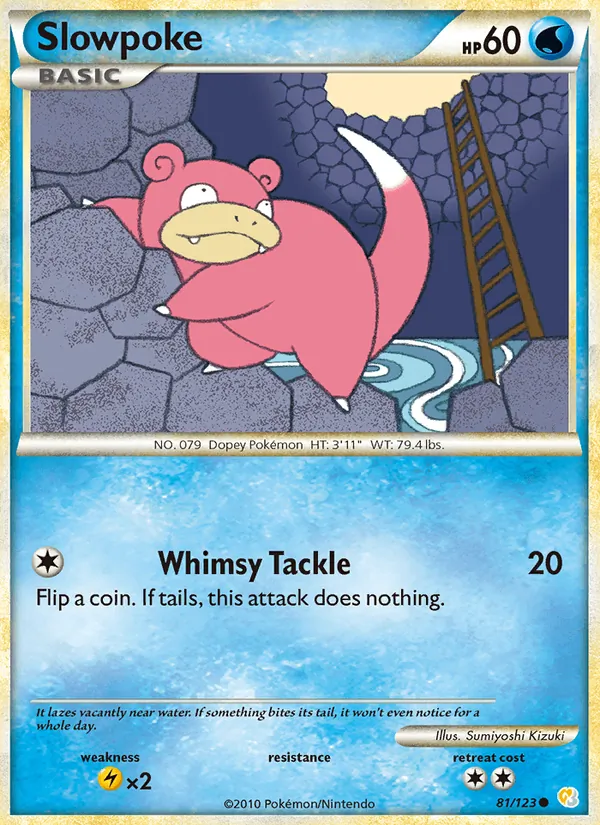 Slowpoke (HeartGold SoulSilver #81/123)