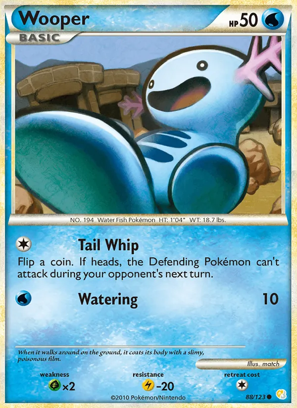 Wooper (HeartGold SoulSilver #88/123)
