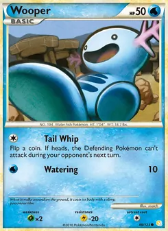 Wooper (HeartGold SoulSilver #88/123)