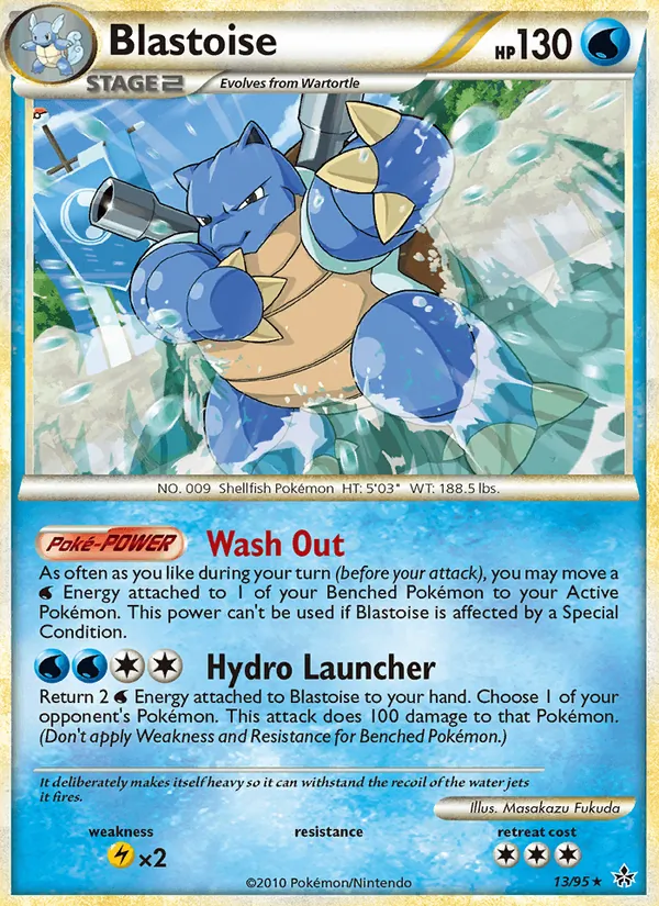 Blastoise (Unleashed #13/95)