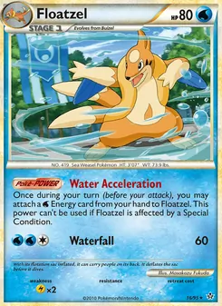 Floatzel (Liberados #16/95)