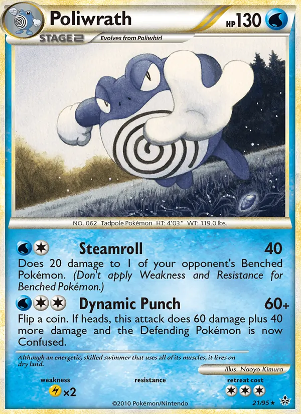 Poliwrath (Unleashed #21/95)