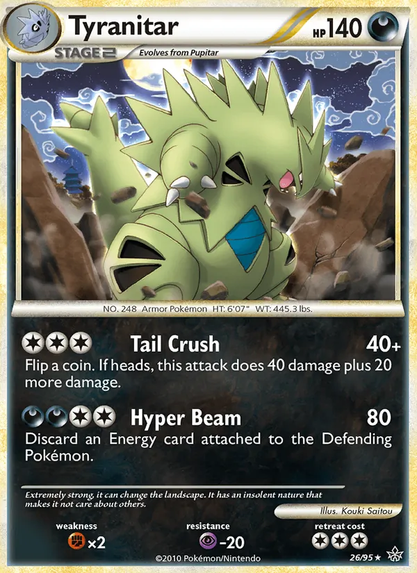Tyranitar (Unleashed #26/95)