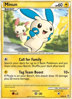 Minun (Unleashed #34/95)