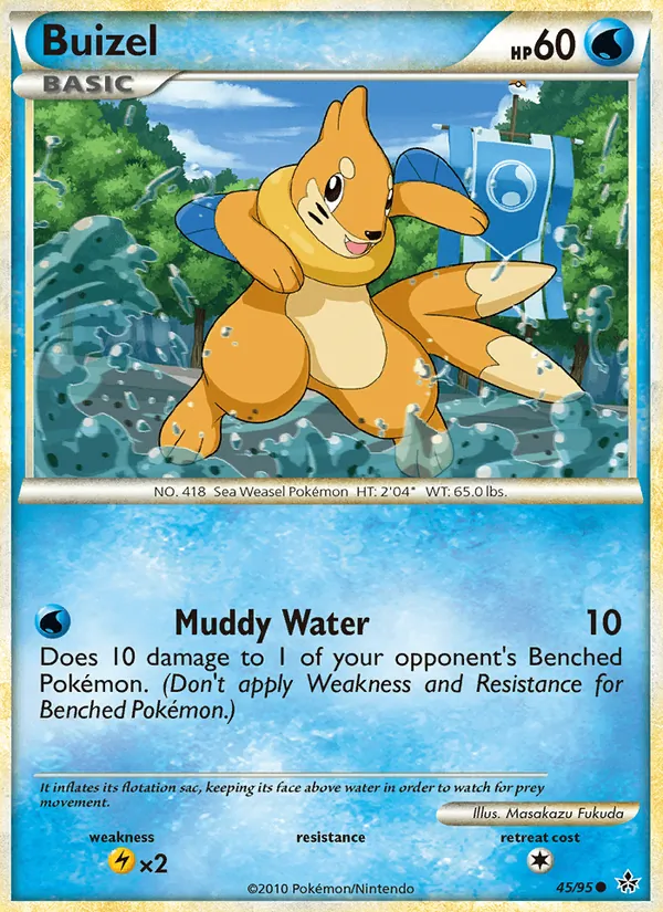 Buizel (Unleashed #45/95)