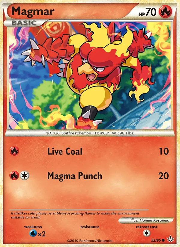 Magmar (Unleashed #52/95)