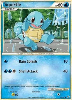 Squirtle (Unleashed #63/95)