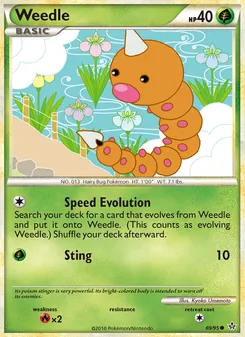 Weedle (Unleashed #69/95)