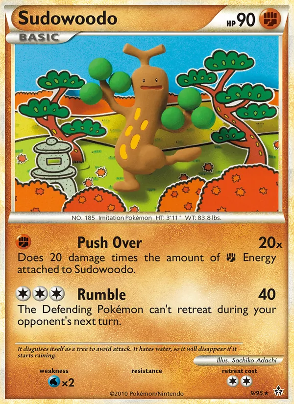 Sudowoodo (Unleashed #9/95)