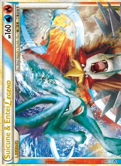 Suicune & Entei LEGEND (Unleashed #94/95)