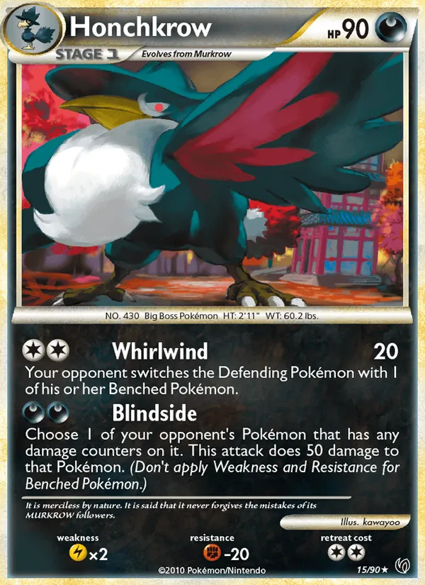 Honchkrow (Undaunted #15/90)