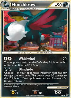 Honchkrow (Undaunted #15/90)