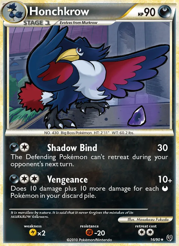 Honchkrow (Undaunted #16/90)