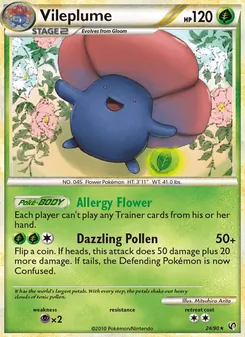 Vileplume (Undaunted #24/90)