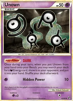 Unown (Undaunted #40/90)