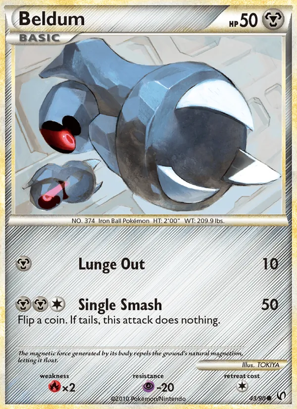 Beldum (Undaunted #43/90)