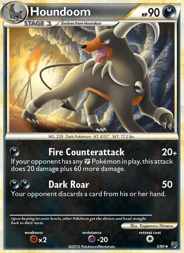 Houndoom (Undaunted #5/90)