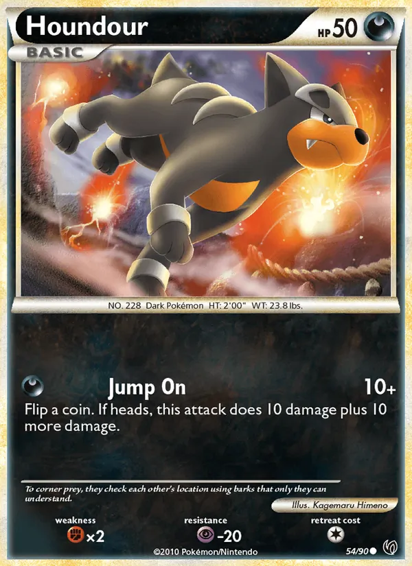 Houndour (Undaunted #54/90)