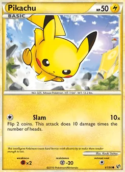 Pikachu (Undaunted #61/90)