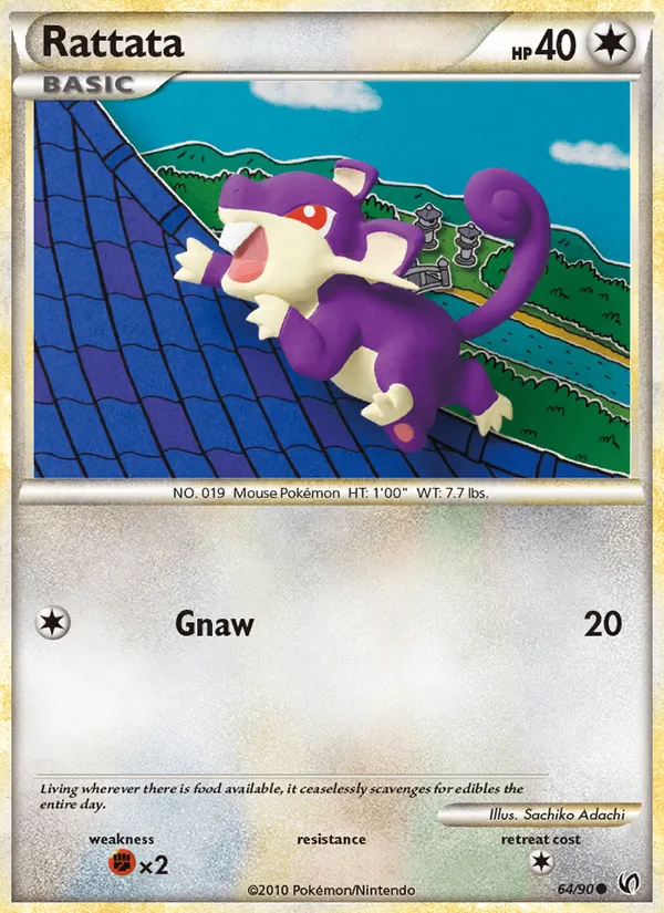 Rattata (Undaunted #64/90)