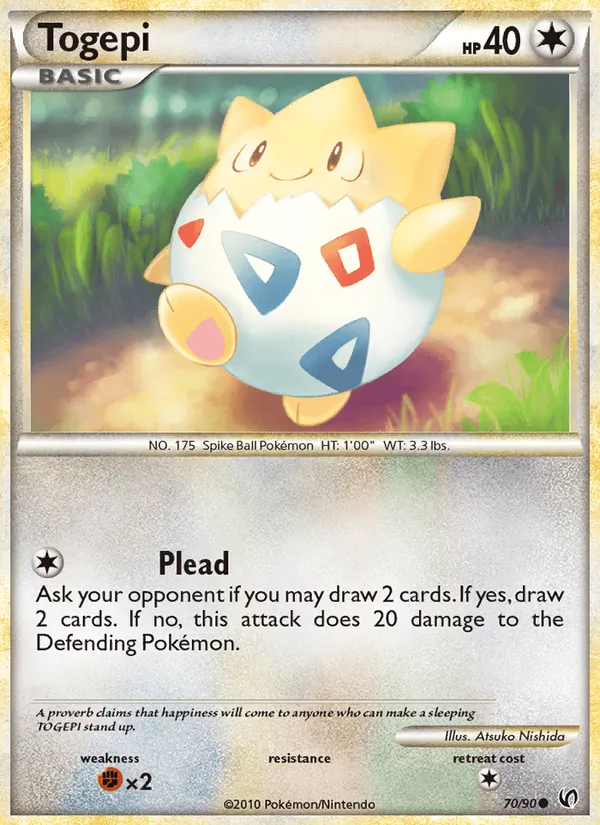 Togepi (Undaunted #70/90)