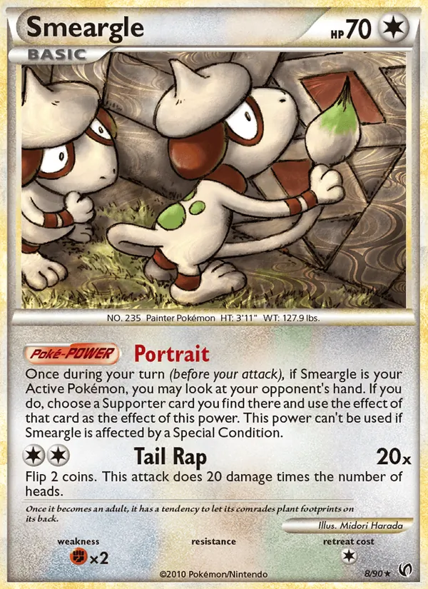 Smeargle (Undaunted #8/90)