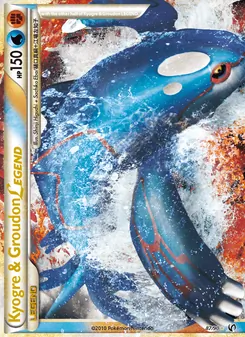 Kyogre & Groudon LEGEND (Undaunted #87/90)