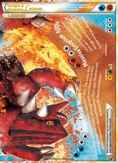 Kyogre & Groudon LEGEND (Undaunted #88/90)