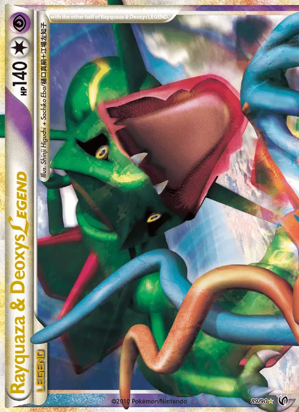 Rayquaza & Deoxys LEGEND (Undaunted #89/90)