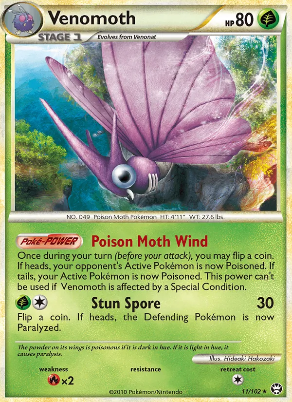 Venomoth (Battaglie Trionfali #11/102)