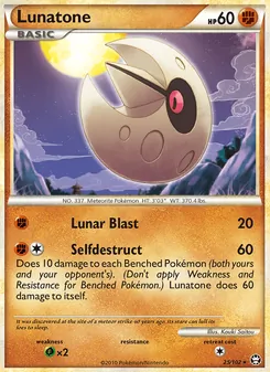 Lunatone (Triumphant #25/102)