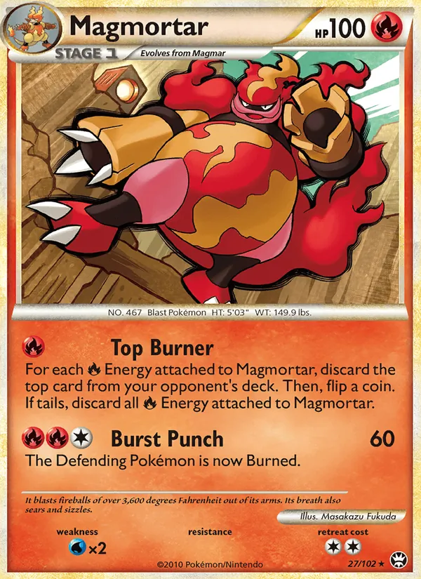 Magmortar (Battaglie Trionfali #27/102)