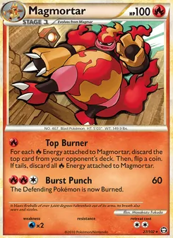 Magmortar (Triumphant #27/102)