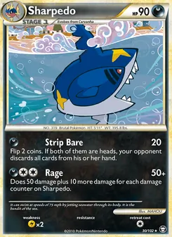 Sharpedo (Triumphant #30/102)