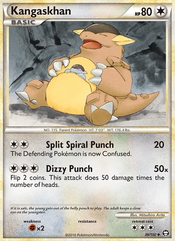 Kangaskhan (Battaglie Trionfali #36/102)