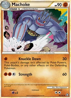 Machoke (Triumphant #40/102)