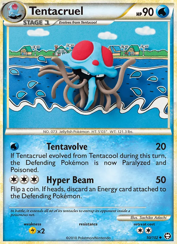 Tentacruel (Triumphant #50/102)