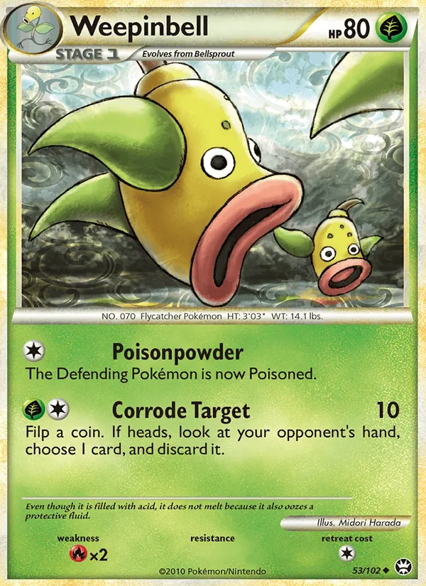 Weepinbell (Triumphant #53/102)