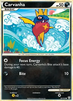 Carvanha (Triumphant #59/102)