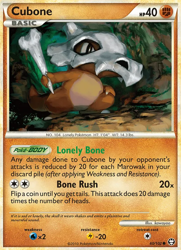 Cubone (Triumphant #60/102)